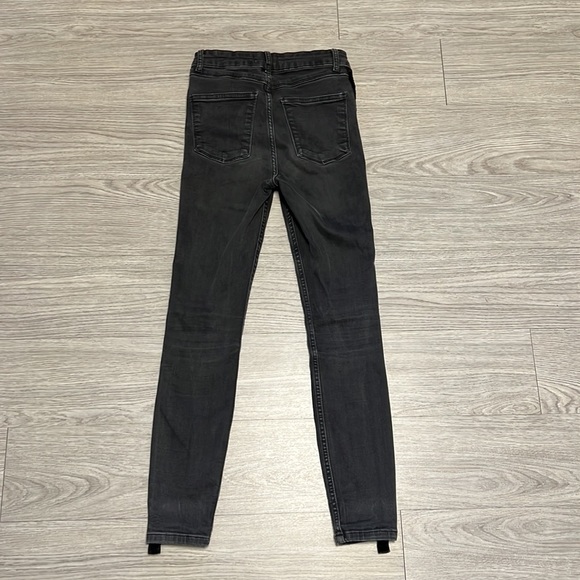 Zara Grey Premium High-waisted Denim. Good quality. - Picture 2 of 3